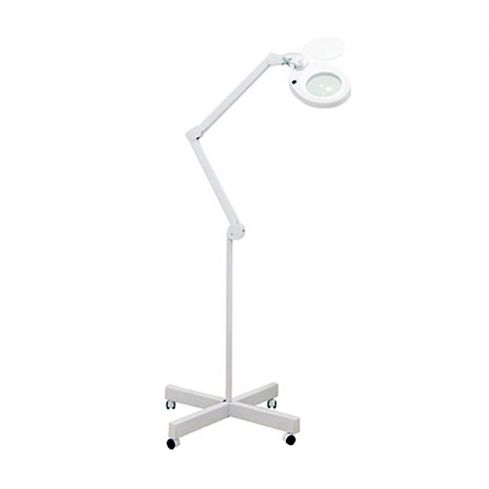 Lupa con Lampara LED de 5 aumentos con luz fría y brazo articulado Magni WK-L004 