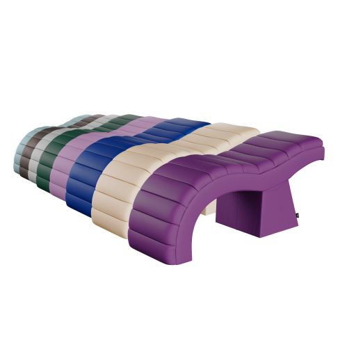 Camilla de estética fija ergonómica para extensión de pestañas Modelo Miralma - Color a elegir