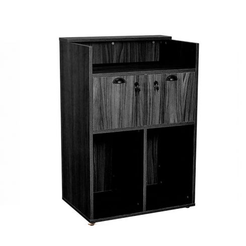 Mueble de recepción Barbería con puertas y estantes Modelo OKE 5 98 