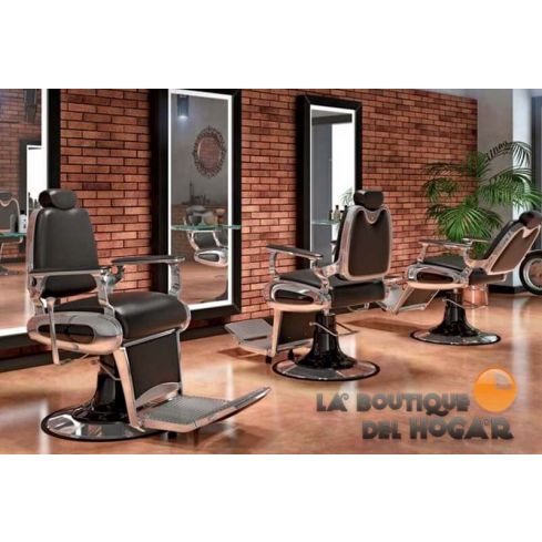 Pack - Sillón Barbería Prince / Tocador LED Roger Black