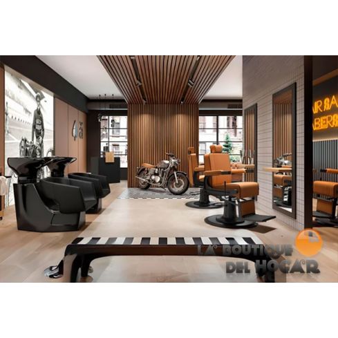 Pack - Lavacabezas Rolls / Sillón Dour / Tocador Ardo / Recepción KARIBU / Sofá Repose