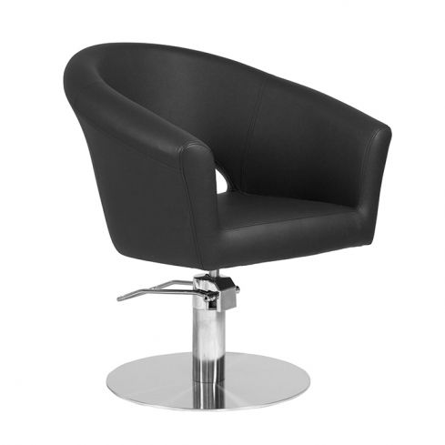 Sillón Corte de peluquería de linea curva con reposabrazos Modelo Cosmo