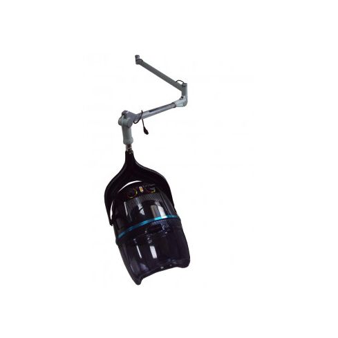 Secador de casco aéreo articulado Modelo EP19 - Color Negro