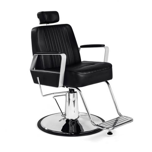 Sillón Barbero hidráulico reclinable y giratorio con reposabrazos Modelo Joey