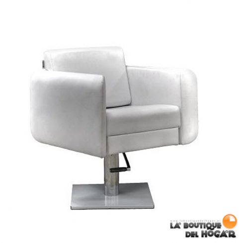 Sillón hidráulico de corte de linea cuadrada con reposabrazos Modelo Jean Claude Olivier