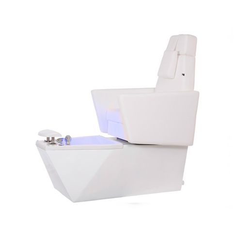 Sillón de Pedicura SPA tapizado en PU con Hidromasaje y Cromaterapia LED Modelo Gentle Weelko