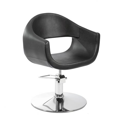 Sillón hidráulico de corte de linea curva con reposabrazos Modelo Jheri