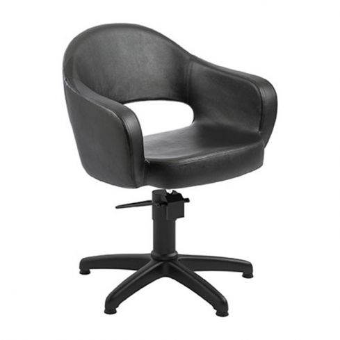 Sillón hidráulico de corte de linea curva con reposabrazos Modelo Mop