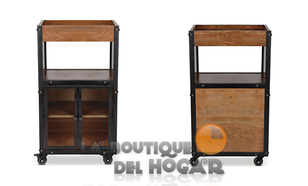 Mueble Mostrador de recepción con cajón y estantes Modelo Adrián