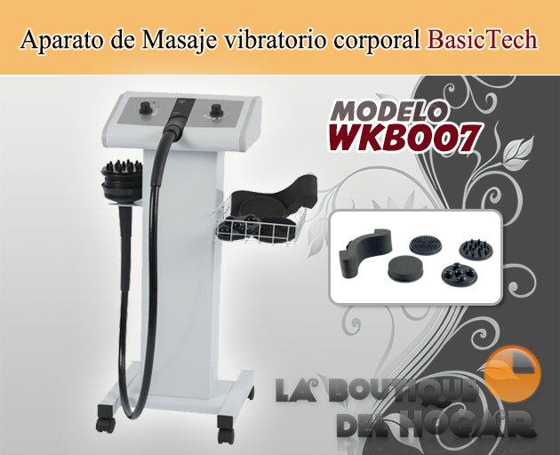 Aparato de Masaje vibratorio corporal BasicTech Modelo WKB007