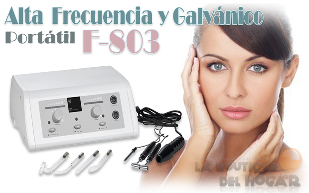 Frecuencia & Galvánico F-803 para tratamientos estéticos