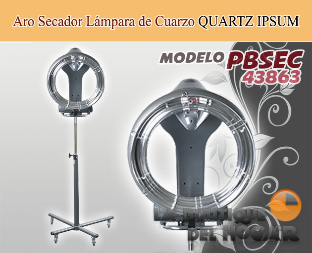 Aro Secador Multitratamiento con brazo aéreo articulado Modelo IDMHD 2238E-L