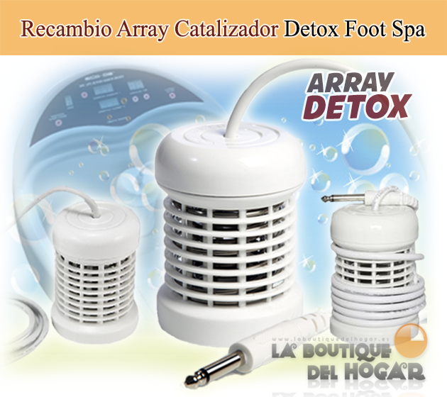 Recambio Array Catalizador Electrodo para Desintoxicador celular Detox Foot Spa