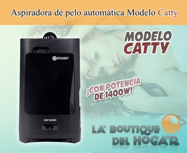 Aspiradora de pelo automática Modelo Catty