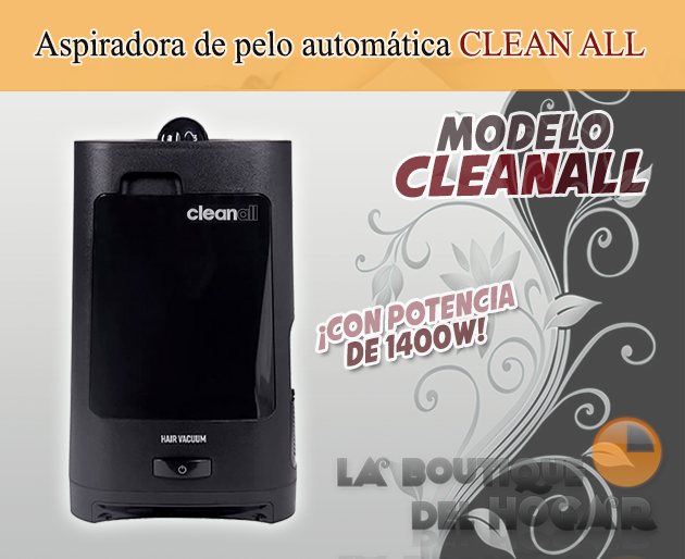 Aspiradora de pelo automática Modelo CLEAN ALL