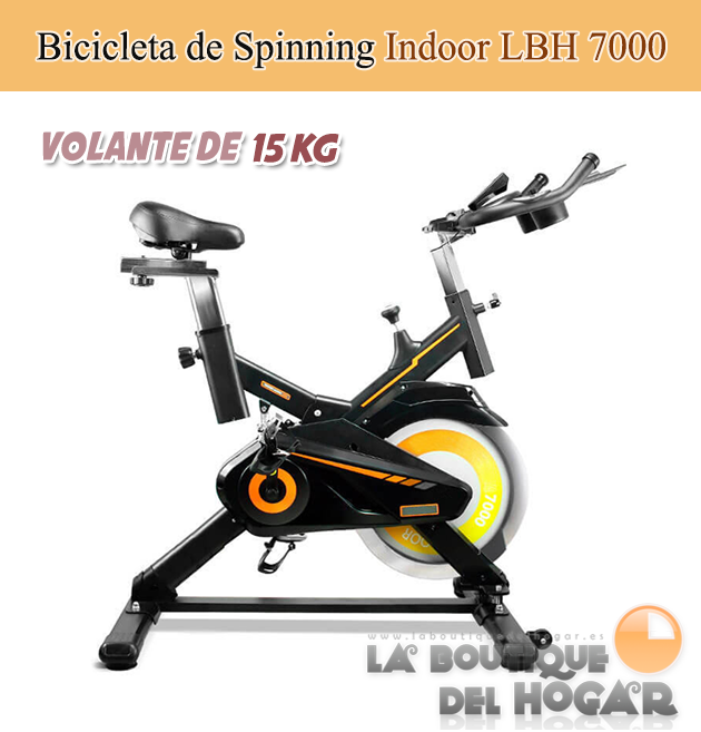 Bicicleta de Spinning de Alta Gama Modelo Indoor LBH 7000