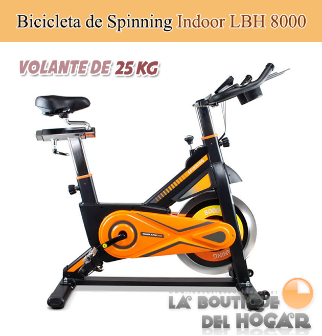 Bicicleta de Spinning de Alta Gama Modelo Indoor LBH 8000
