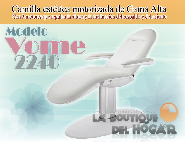 Camilla de estética motorizada Modelo Vome 2240 