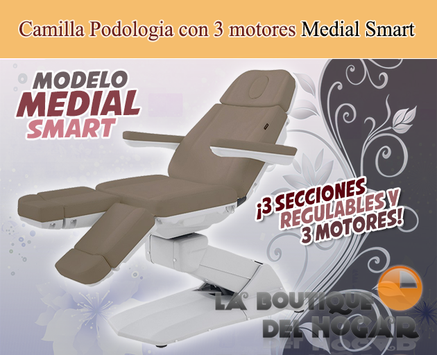 Sillón de Podología motorizado de Gama Alta Modelo Medial Smart