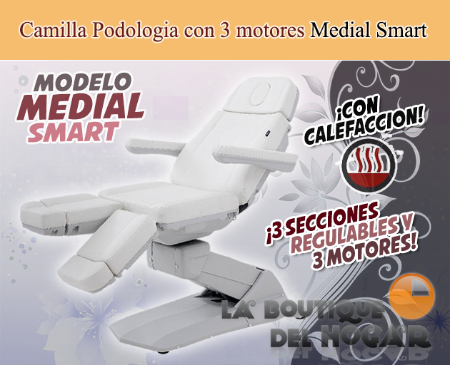 Sillón de Podología motorizado de Gama Alta Modelo Medial Smart