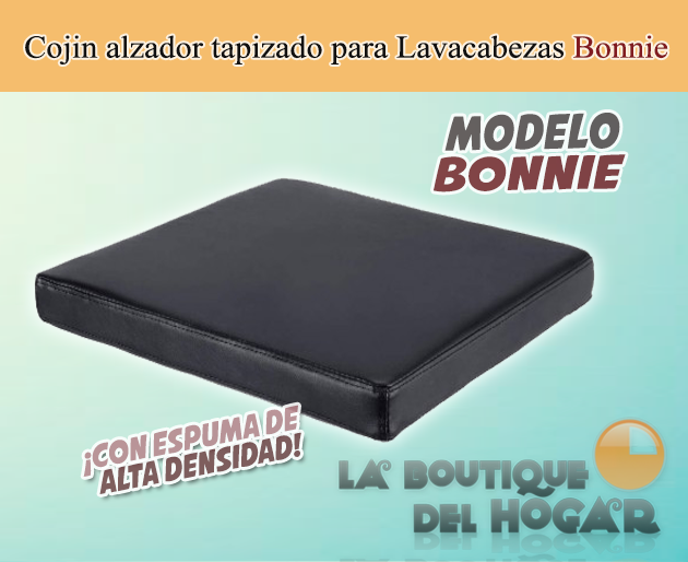 Cojín Alzador de Peluquería tapizado para Lavacabezas Modelo Bonnie