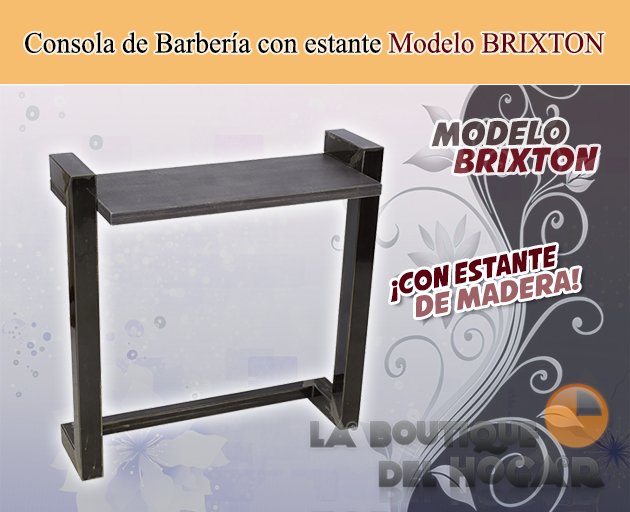 Consola Tocador Barbería BRIXTON
