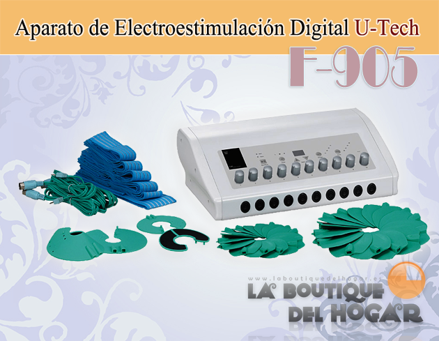 Aparato de Electroestimulación digital U-Tech F-905