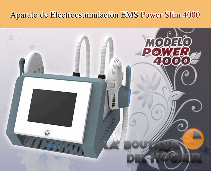 Aparato de Electroestimulación digital con pantalla táctil Modelo F-350T y diseño de sobremesa