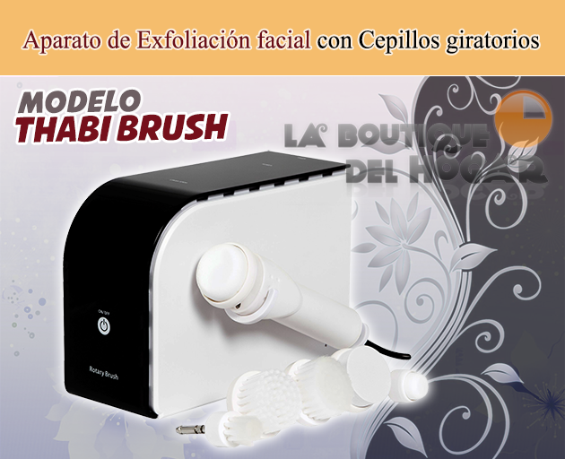 Aparato de Exfoliación / Brossage facial con Cepillos rotativos Thabi Brush