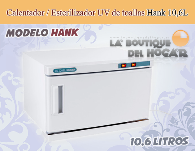 Calentador y Esterilizador de toallas Germicida UV Modelo Hank 10,6L
