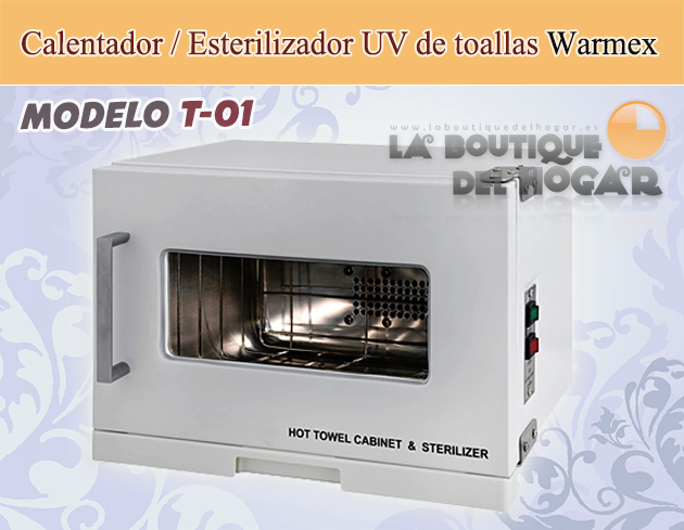 Calentador y Esterilizador de toallas Germicida UV Warmex Modelo T-01