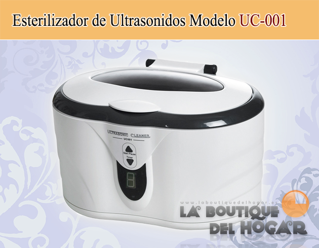 Esterilizador de ultrasonidos Modelo UC-001 para centros de estética