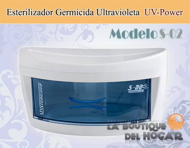 Esterilizador Germicida de Luz Ultravioleta UV-Power S-02