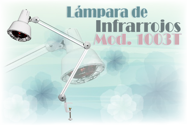 Lampara de infrarrojos con regulador de la intensidad