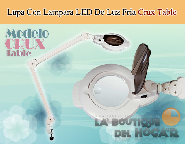 Lampara LED de 5 aumentos con luz fria