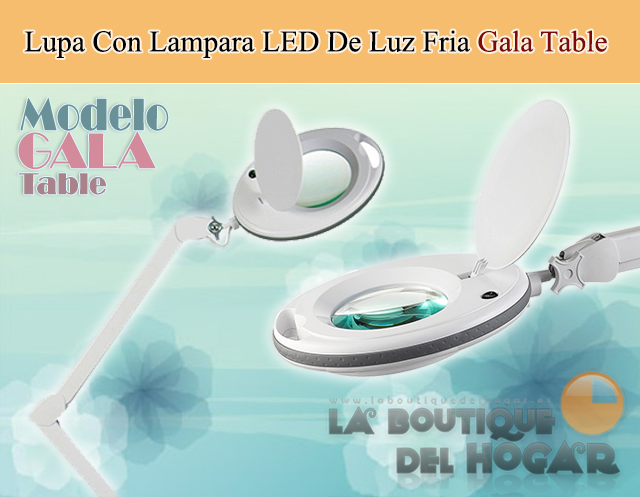 Lampara LED de 5 aumentos