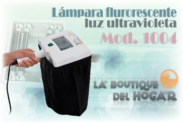 Lampara fluorescente de luz ultravioleta UV