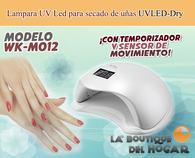 Lámpara UV Led para el secado de uñas UVLED-Dry Modelo WK-M012