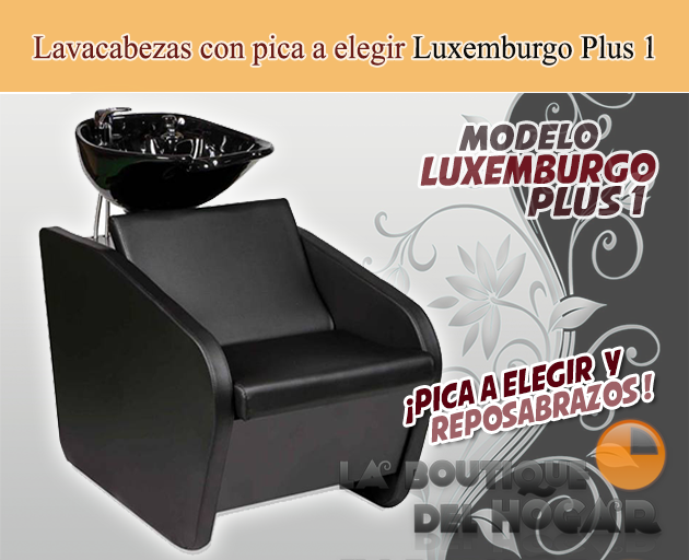 Lavacabezas LBH Luxemburgo Plus 1 con pica a elegir