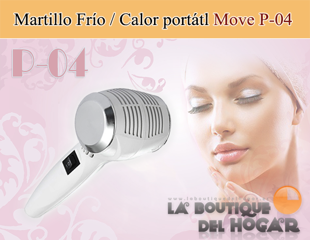 Martillo de frío y calor portátil para tratamientos faciales P-04