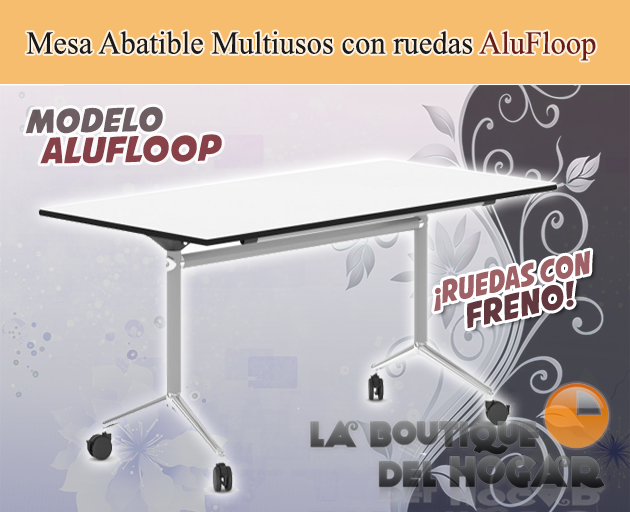Mesa Abatible Multiusos Modelo AluFLoop