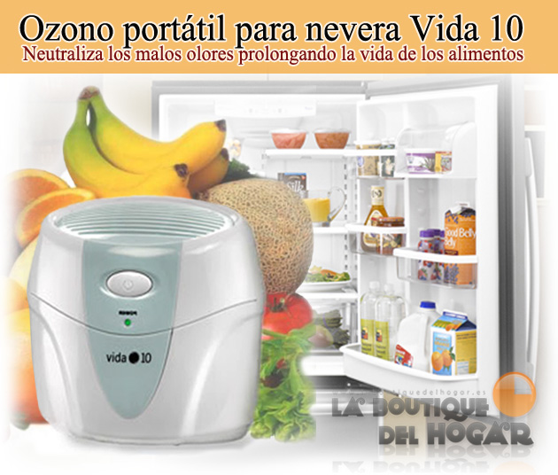 Generador de Ozono portatil para nevera vida 10