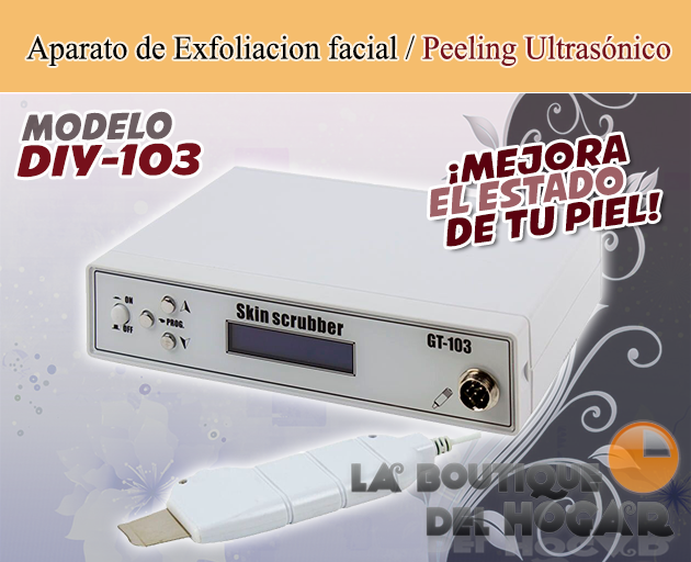 Aparato de Exfoliacion facial Peeling Ultrasónico DIY-103