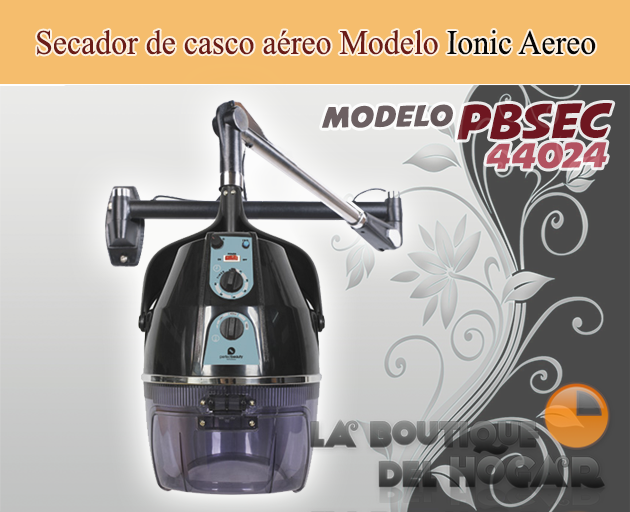 Secador de casco aereo