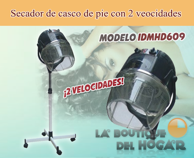 Secador de casco de pie Modelo Yahari