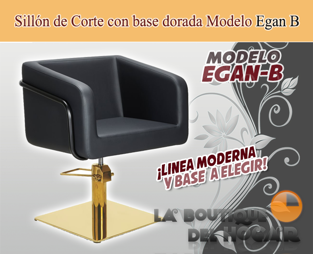 Sillón hidráulico de corte Vintage modelo Egan B