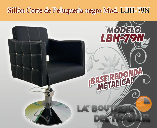 Sillón corte peluquería hidráulico Modelo LBH-79N