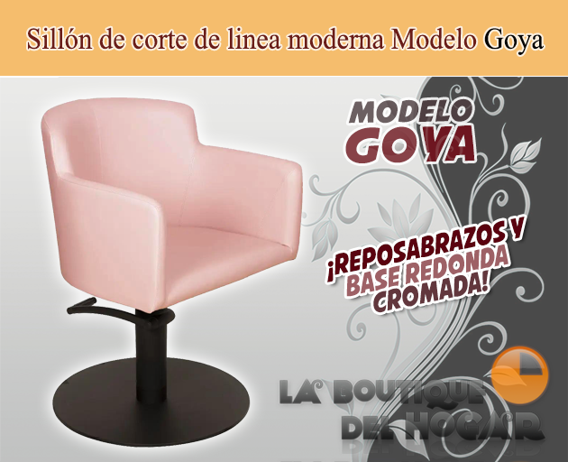 Sillón hidráulico Goya base redonda