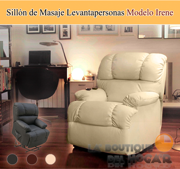 Sillón de Masaje Relax modelo Irene levantapersonas