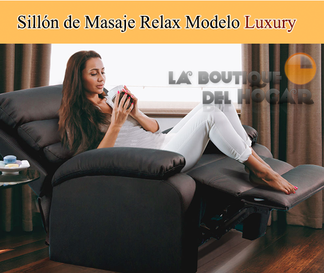 Sillón de Masaje Relax Modelo Luxury